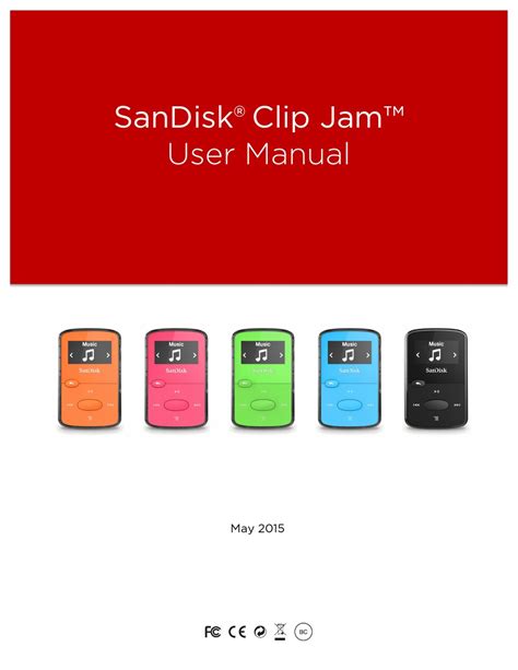 sandisk clip jam 8gb mp3 player manual pdf manual